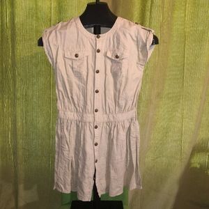 Girls Polo Ralph Lauren Khaki Dress - Size 12